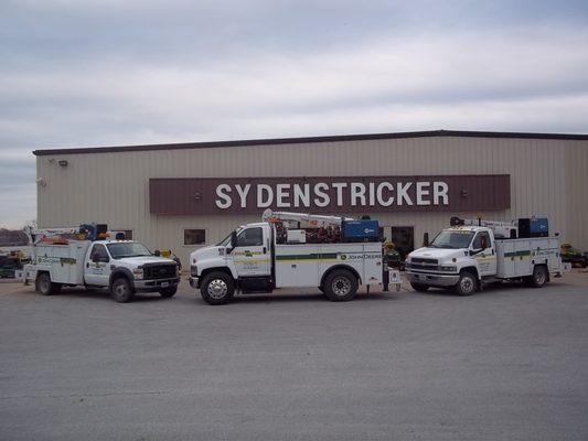 Sydenstricker is a full service John Deere dealership with parts, sales and service for John Deere tractors, construction equipment and turf