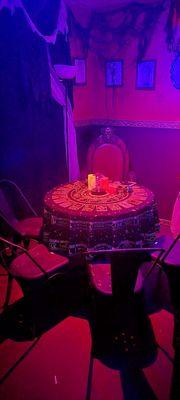 Our Seance Parlor is where the magic happens.