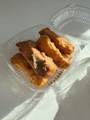 Cheese pakoras