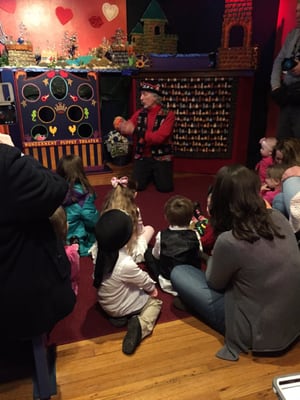 Fun times at the Wonderment Puppet Theater!  Affordable and fun way to spend the afternoon.