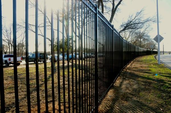 Commercial Fence - AA Training and Conference Center - Covenant Fence