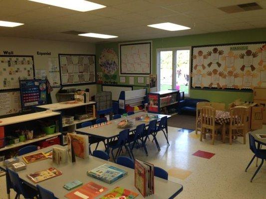 Pre-K ready for educating the parents on our fall curriculum