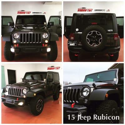 2015 Jeep Rubicon FormulaOne Film with Paint Protection!