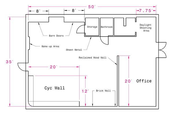 Studio Layout