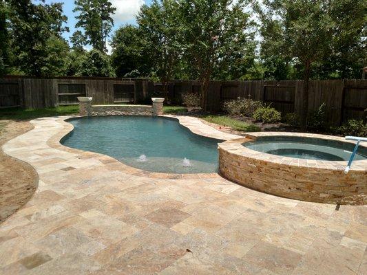 Livingston, TX custom Pool