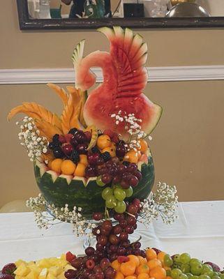 Fruit Carvings