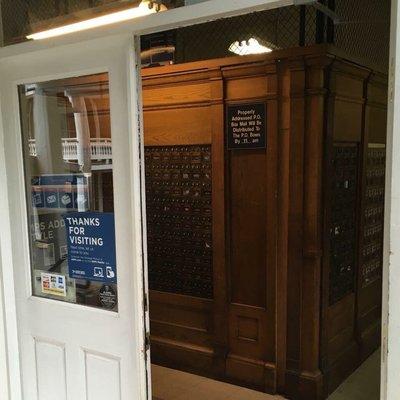 Authentic Brass Combo PO Boxes. Historic office!