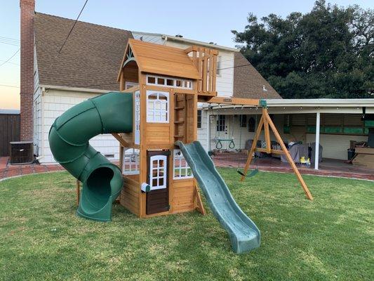 Kidkraft ridgemoor outdoor play set