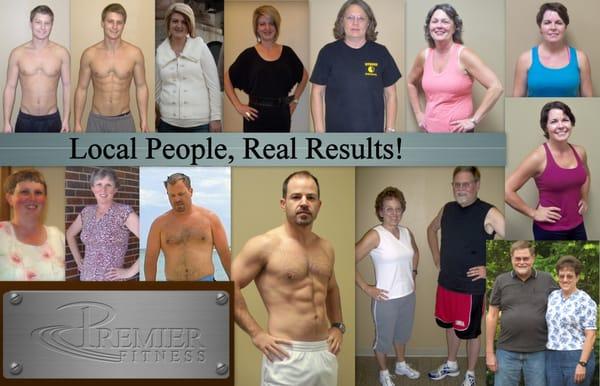 Just a few of our transformations!