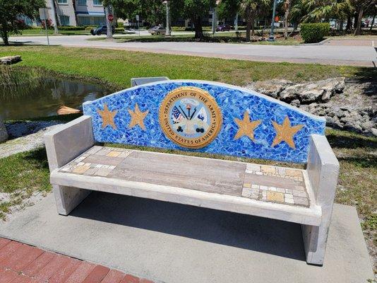 Veterans Memorial Park in Fort Pierce.