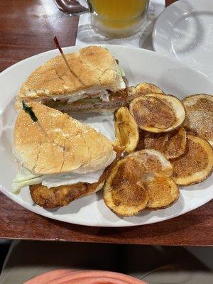 Tenderloin with house made chips