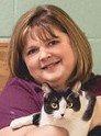 Dr. Tanya Burtis & Charlotte, the Burtis Family Cat.