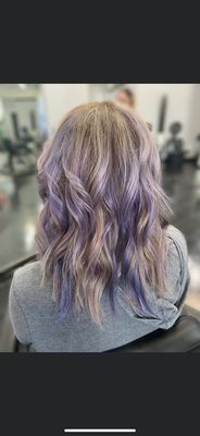 Lavender highlights