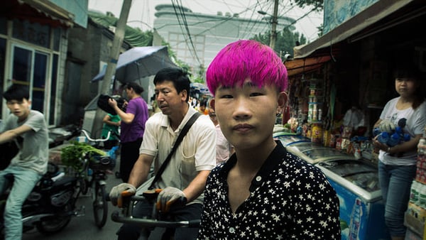 Beijing Street Scene by Jonathan Kos-Read