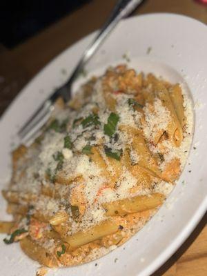 Lobster pasta (substitute with penne sauce)