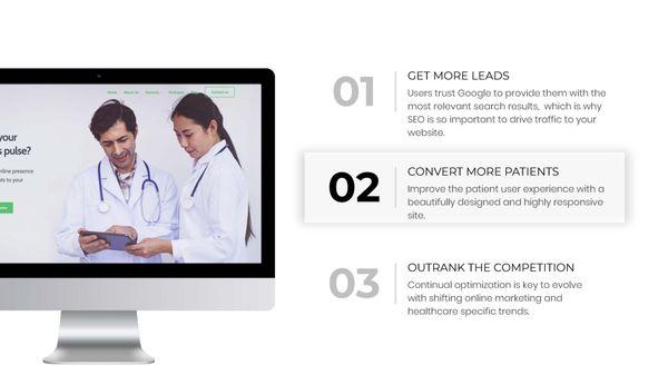 Get more leads, convert more patients and outrank the competition with Doctor Your Web.