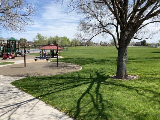 Windsor Park - playground and field