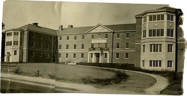 Historic photo of home from 1927.