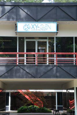 Oxy-Gen Laboratory main entrance