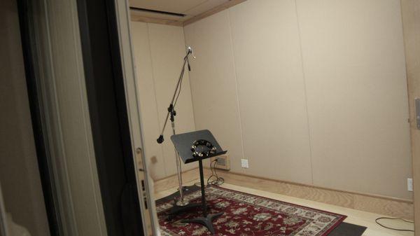 Studio A Vocal Booth