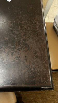 More water stains for dining table