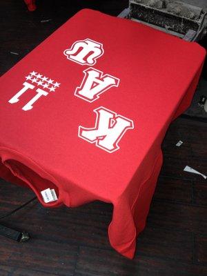 Silkscreening on Polyester or Cotton...