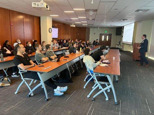 HCR training at UT Health Science Center to Dental Students.