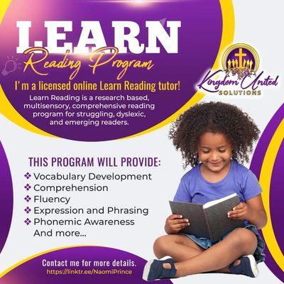 Kingdom United Solutions specializes in Individualized Homeschooling &Tutoring Services.