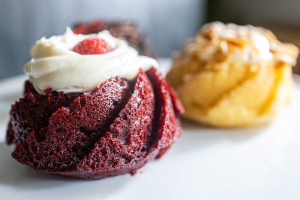 Red Velvet Mini Bundt Cake