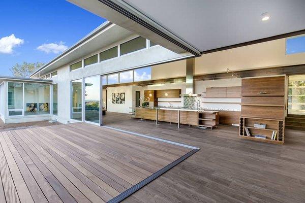 Calpine Dr Deck View of kitchen