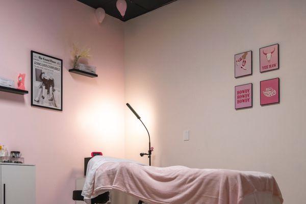 esthetics room