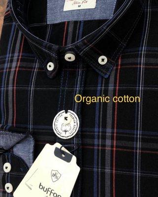 Organic cotton plaid shirts , soft natural ecofriendly