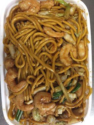 (Qt) shrimp lo mein