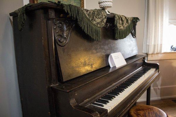 piano owned by the Goad family