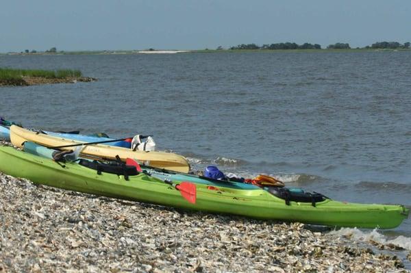 Kayaking Doboy Sound