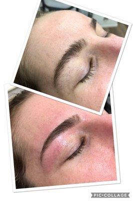 Eyebrow waxing & shaping by Ankita