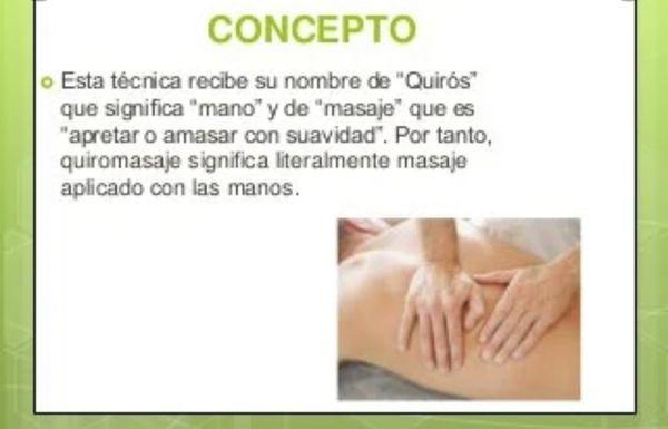 Quiromassage