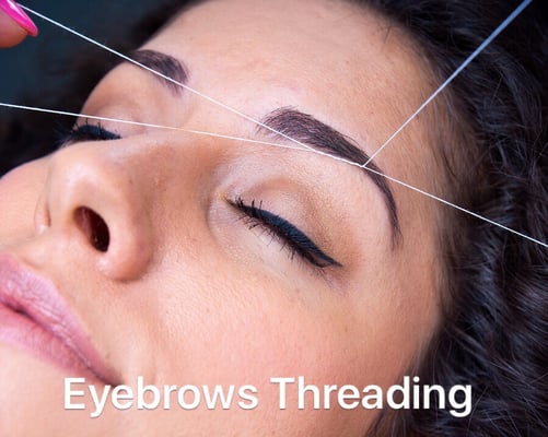 Eyebrows Threading/shaping $8 only