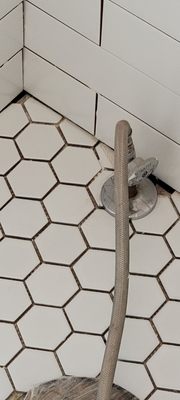 Grout missing