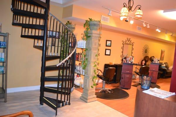 Our newly renovated salon and Spa. Now offering Facial, Waxing, Threading, Keratin treatment. Hair Styling & Coloring. Makeup