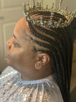 Layered Feed-In Braids