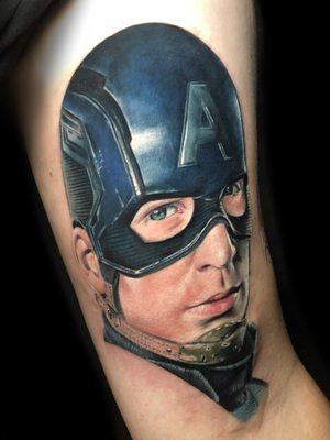 Captain America Tattoo