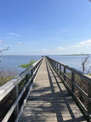 Paynes Prairie Ecopassage Observation Boardwalk