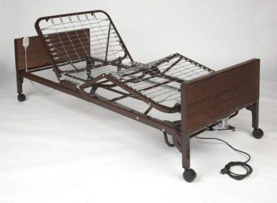 Semi electric hospital bed