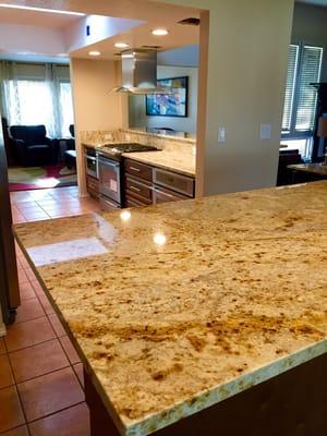 Kashmir Creme Granite.