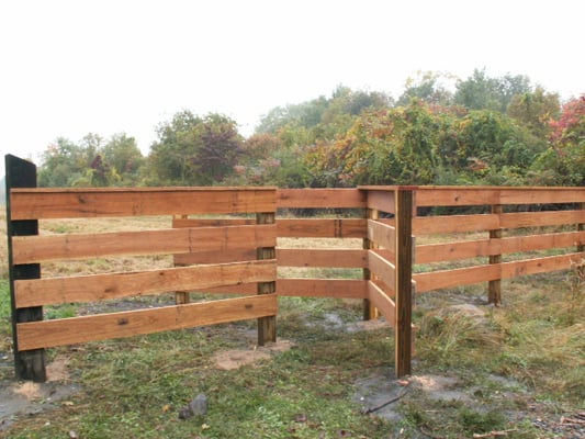 Specialty Rail Fence for crowd control at Park