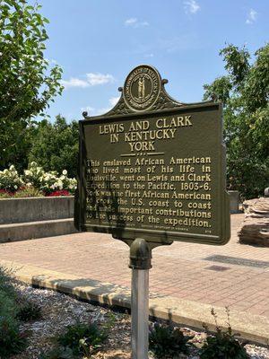 Back of the historical marker.