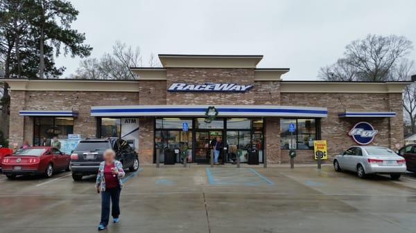 Front of the Raceway in Richland, ms.