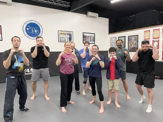 Kickboxing/Muay Thai classes for adults and teens. Classes are for all fitness levels from beginner to advanced.