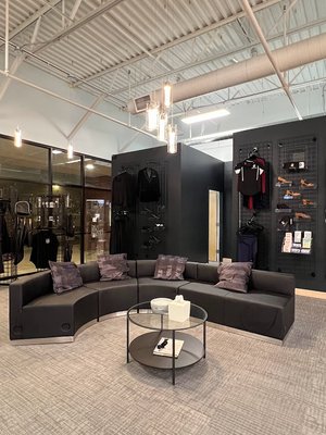 Our lobby area and dance store - get all of your dancewear, shoes, jewelry, and more!